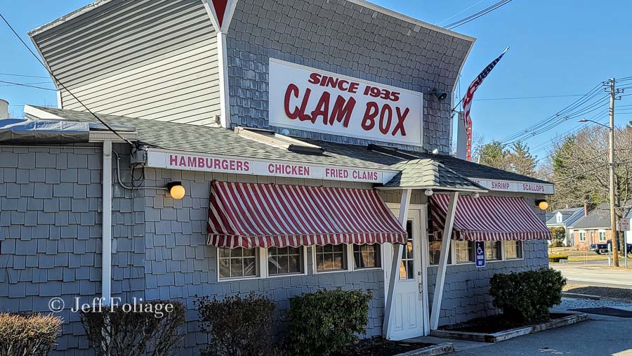 clam box in Ipswich Massachusetts