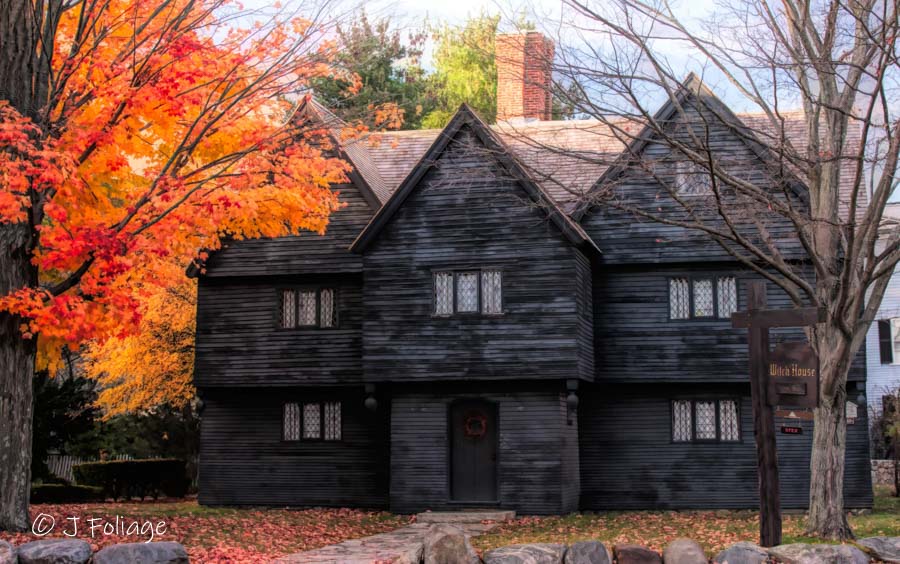 The "Witch house" of Salem Massachusetts