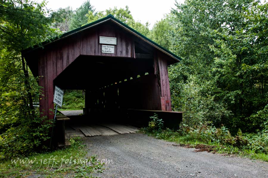 Vermont Hutchins covered bridge