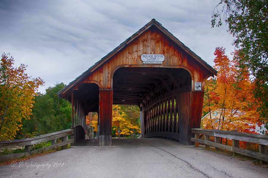 Squam river covered bridge