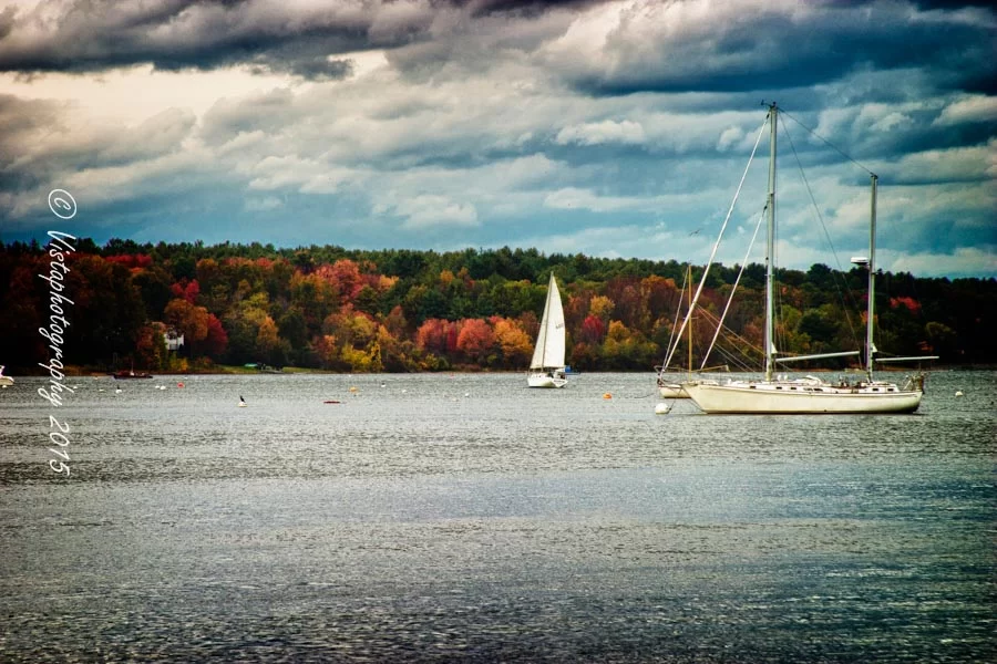 sail boats on the New Hampshire coast