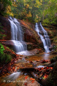 Autumn makes waterfalls a location to shoot for.  From bridal falls to Kinsman notch. you can visit Beaver Brook Cascades and Little Hellgate Falls are great  water falls in fall.