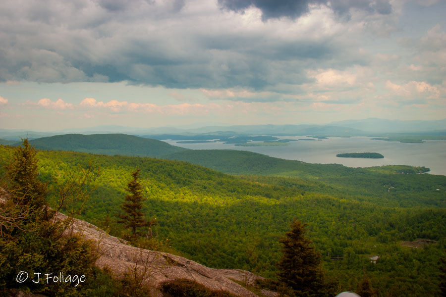 View from Mount Major in Alton NH