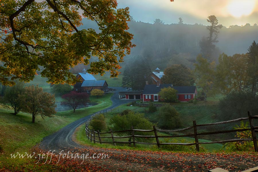 Autumn in Pomfret Vermont
