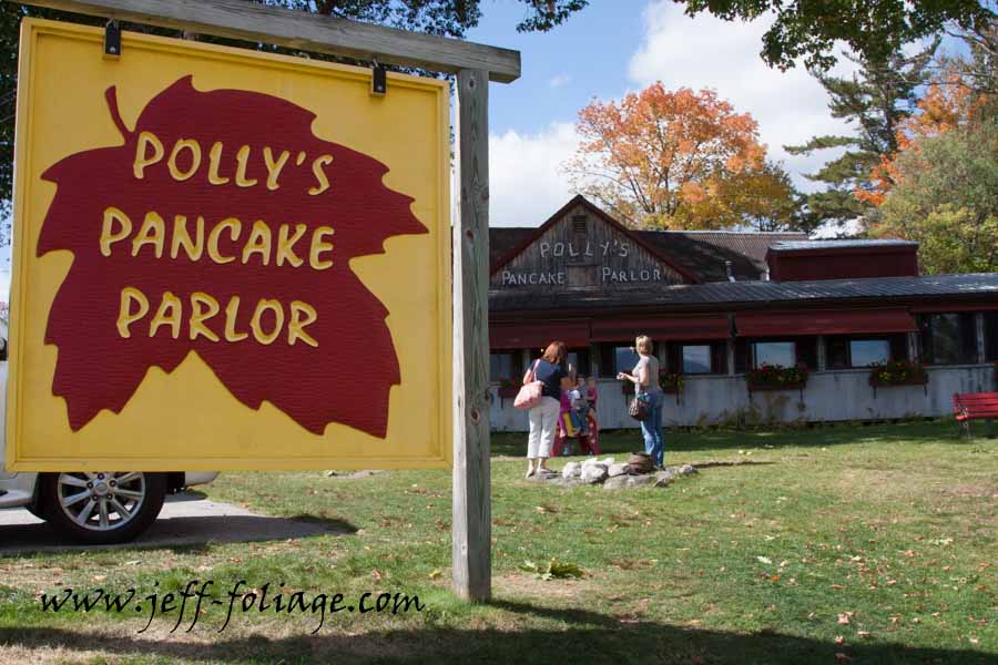 Polly's Pancake Parlor in sugar hill new hampshire