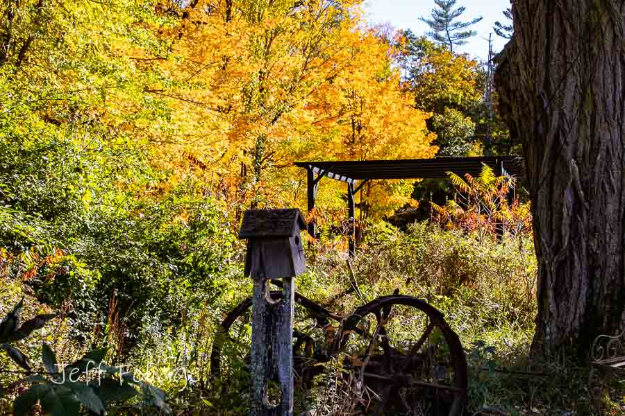 farm equipment in Conway at the Banners restaurant