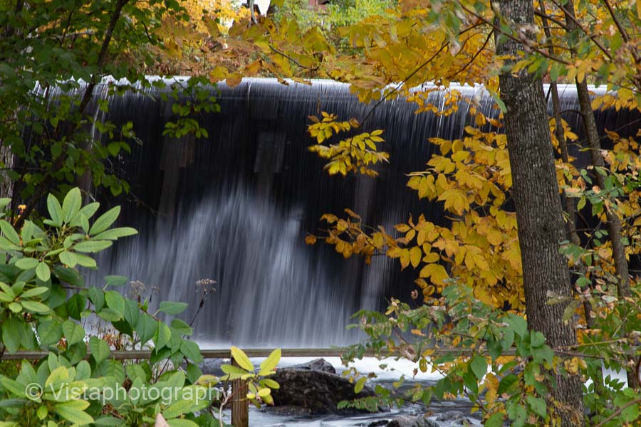 Dam below Tamworth's Chocorua Park