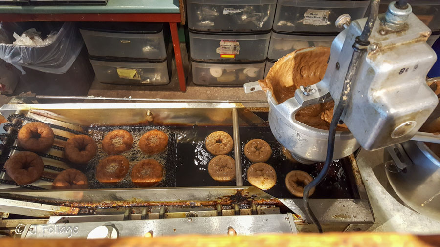 Cider donuts fresh and hot