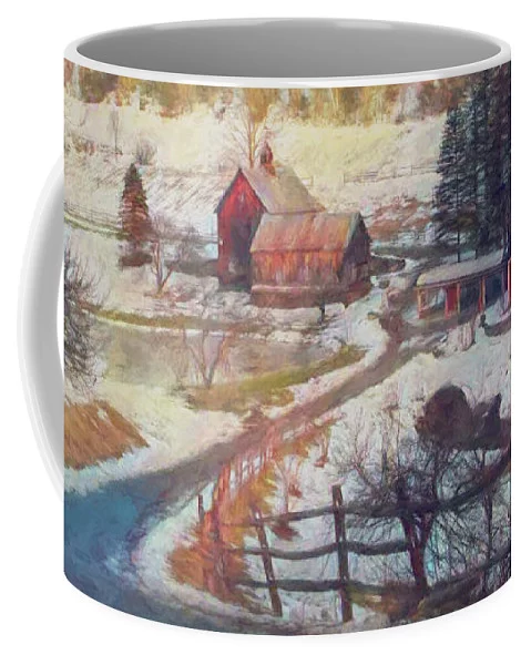 mug of sleepy hollow in winter