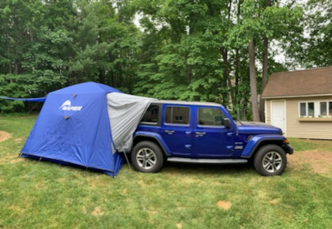 upgrade your camping by living out of your Jeep