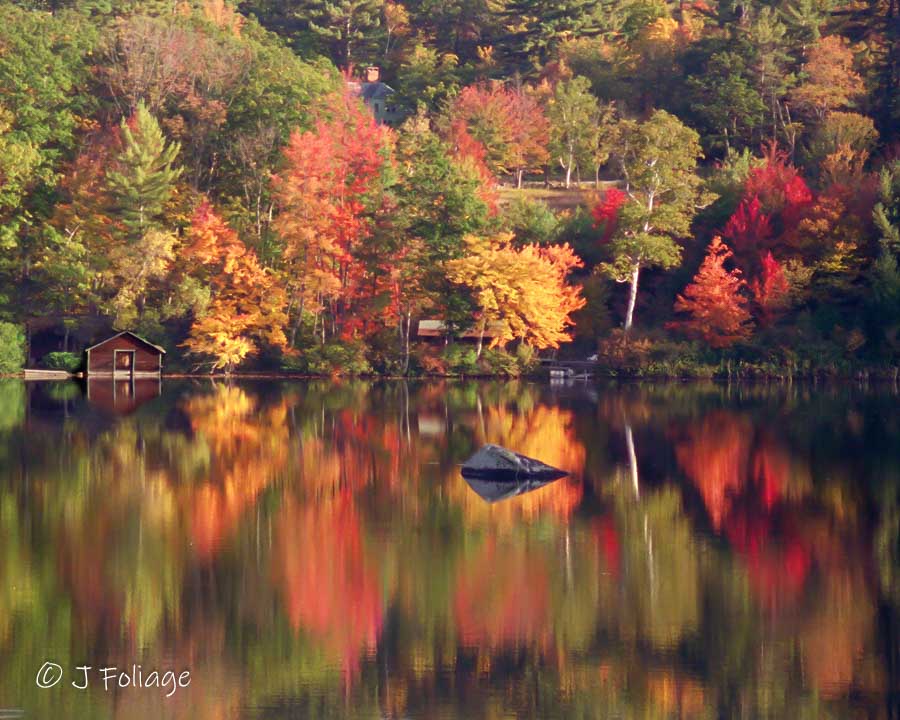 Little Lake Pond reflection