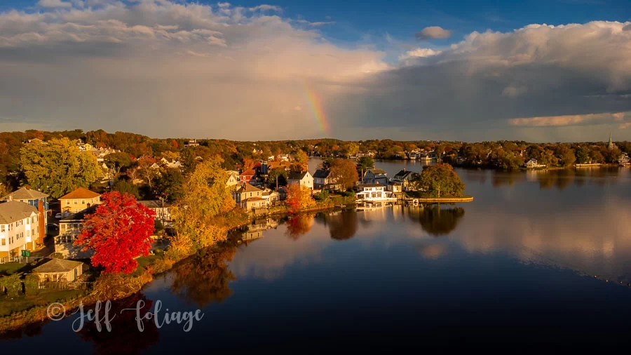 Natures Colors on Display above Lynn Massachusetts