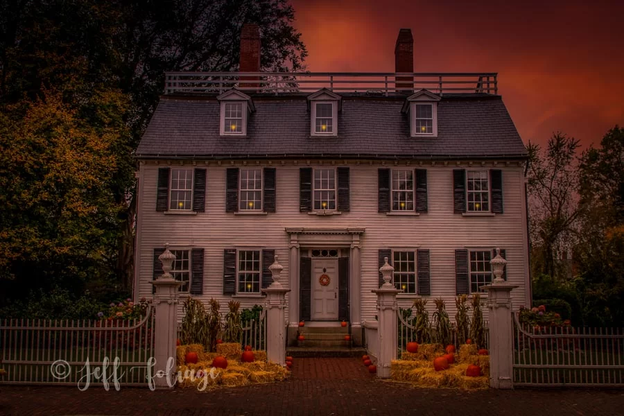 Haunted Ropes Mansion in Salem Massachusetts