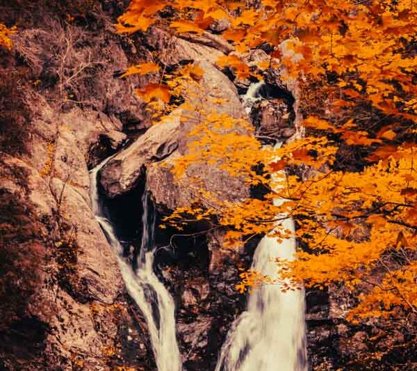 Stunning beauty of Bash Bish Falls in Massachusetts