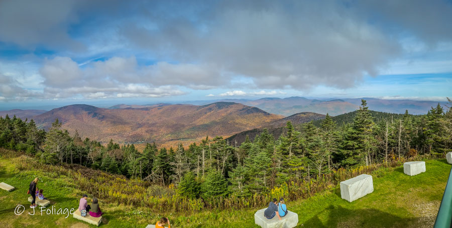 View from the mount equinox  Visitors center