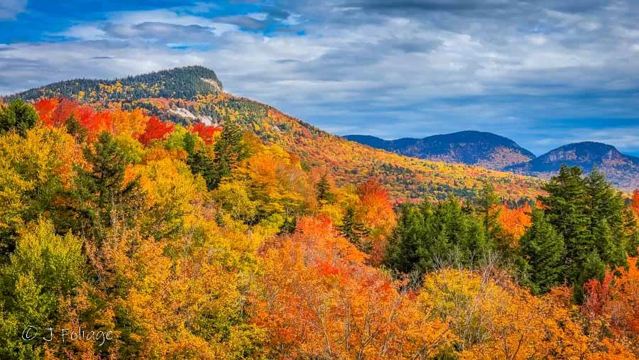 Sugar Hill Scenic Overlook on the Kancamagus Highway