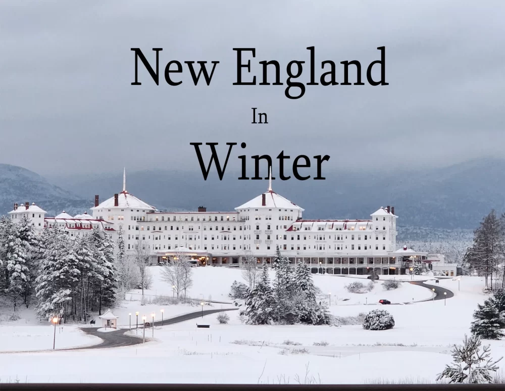 winter calendar cover for New england images