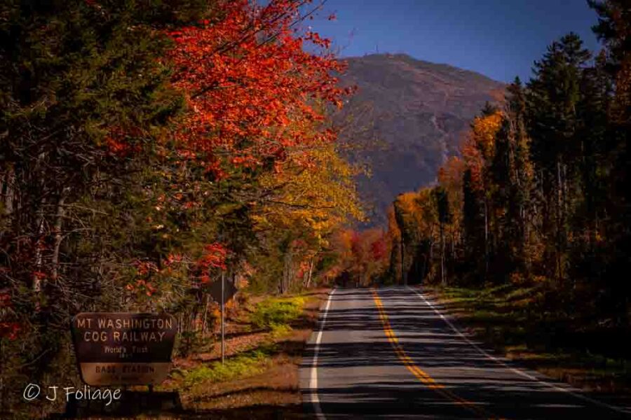 Base Station Rd leading to the Marshfield Station