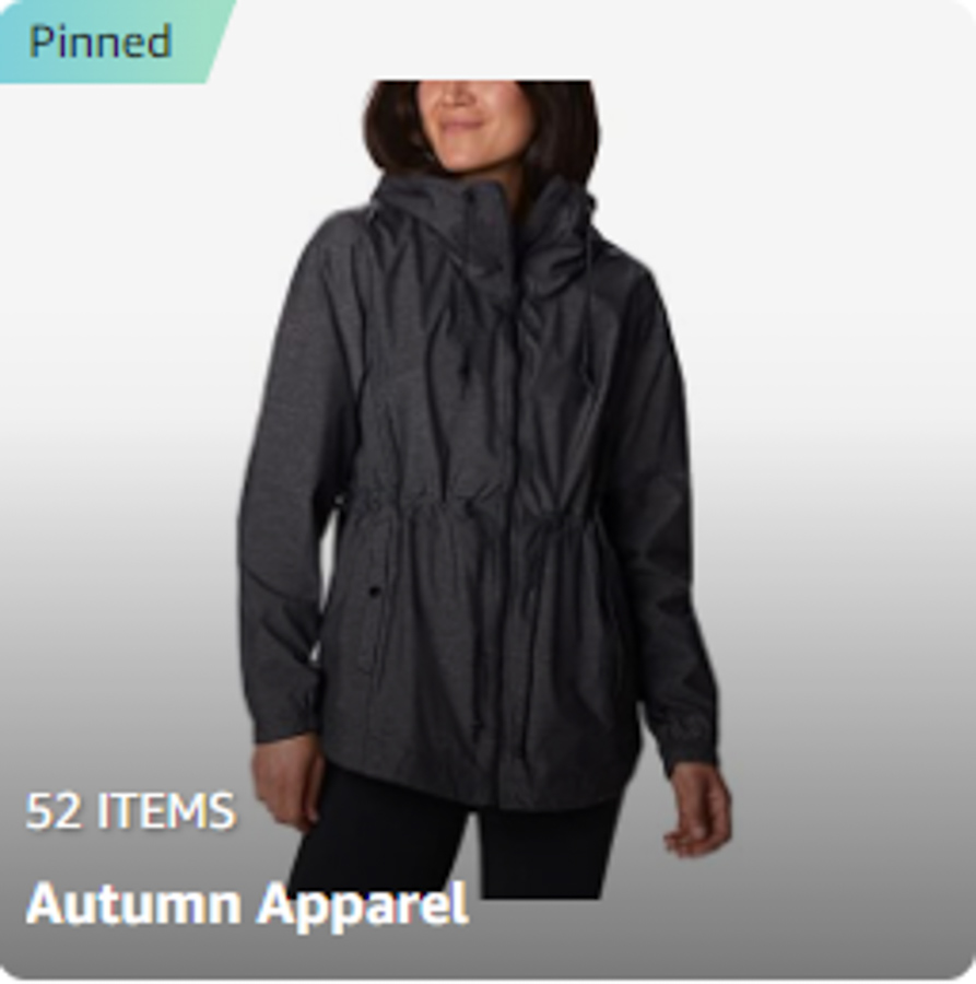 Autumn Apparel that is good looking and very useful  in my Amazon Affiliate Store