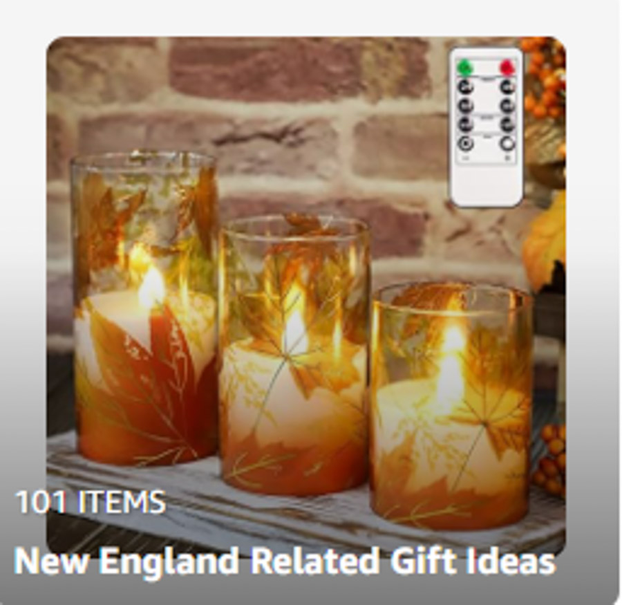 New England Gift Ideas in my Amazon Affiliate Store