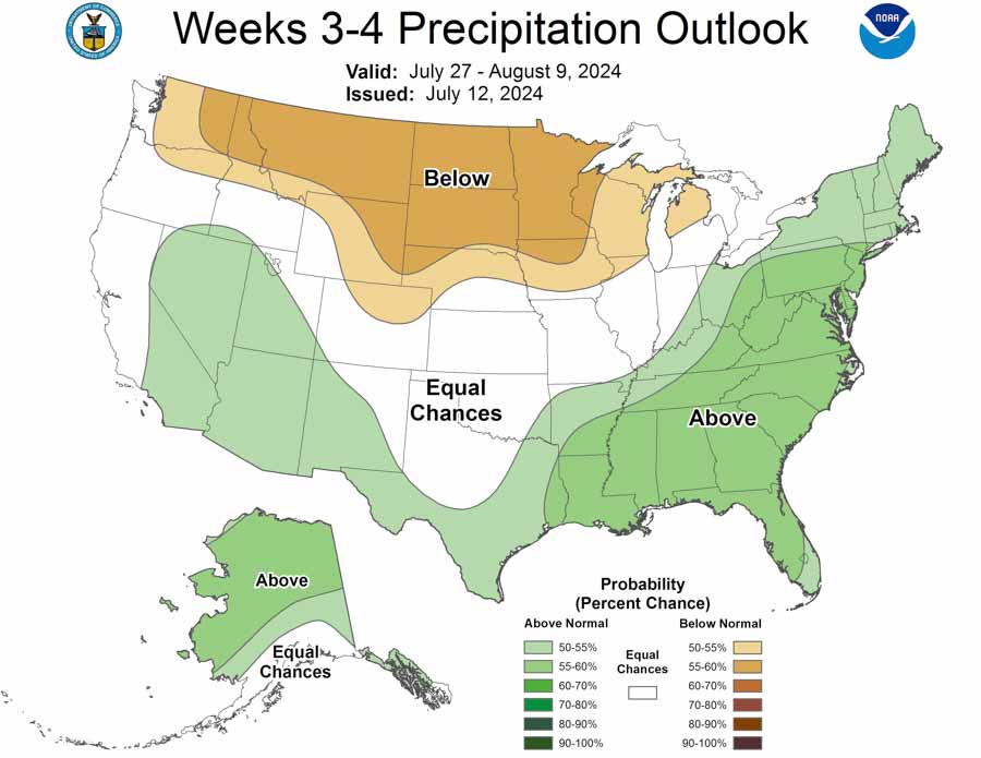 rain probability chances in 2024