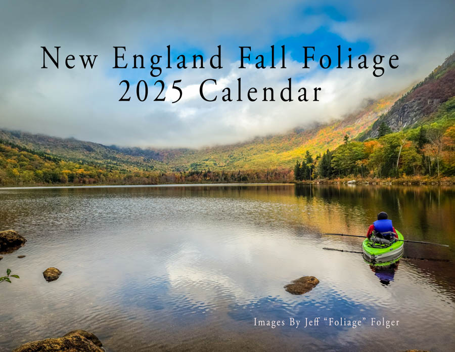 New England fall foliage calendar