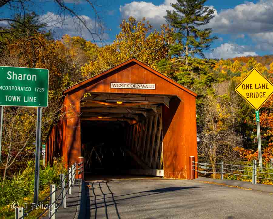 historic covered bridge wall calendar