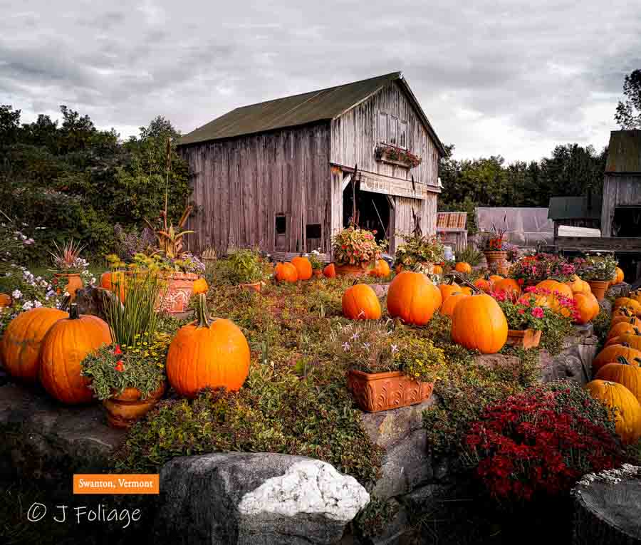 Vermont fall foliage calendar