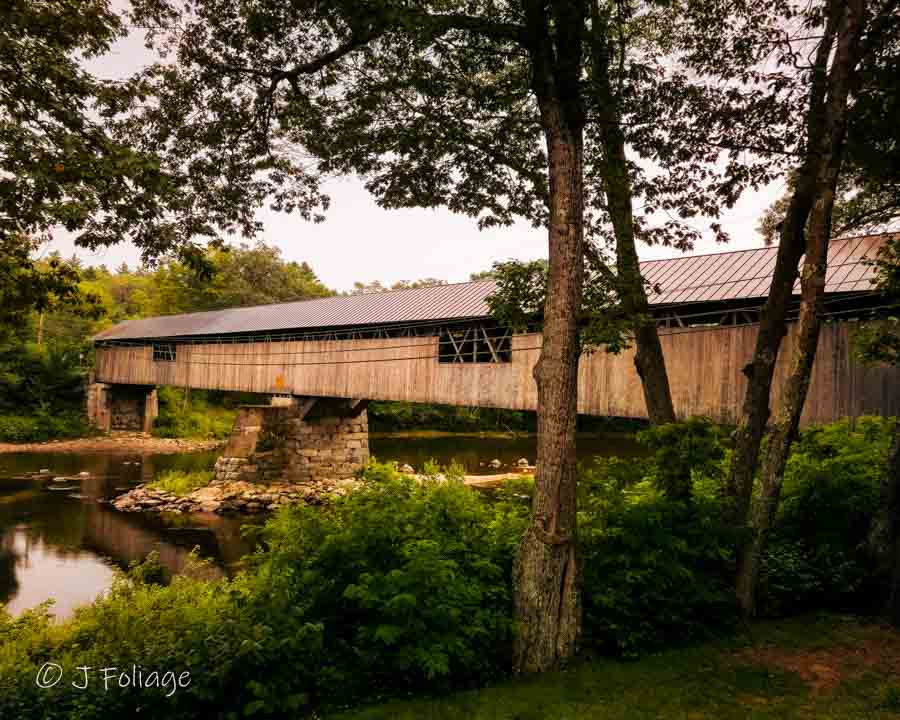 historic covered bridge wall calendar