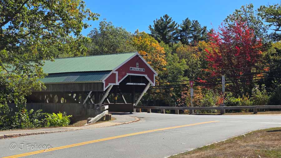 Jackson covered bridge on 19 Sept 2025