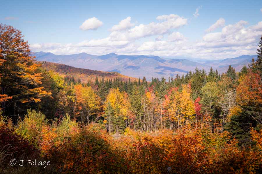 Taken from the Scenic Outlook of peak fall foliage