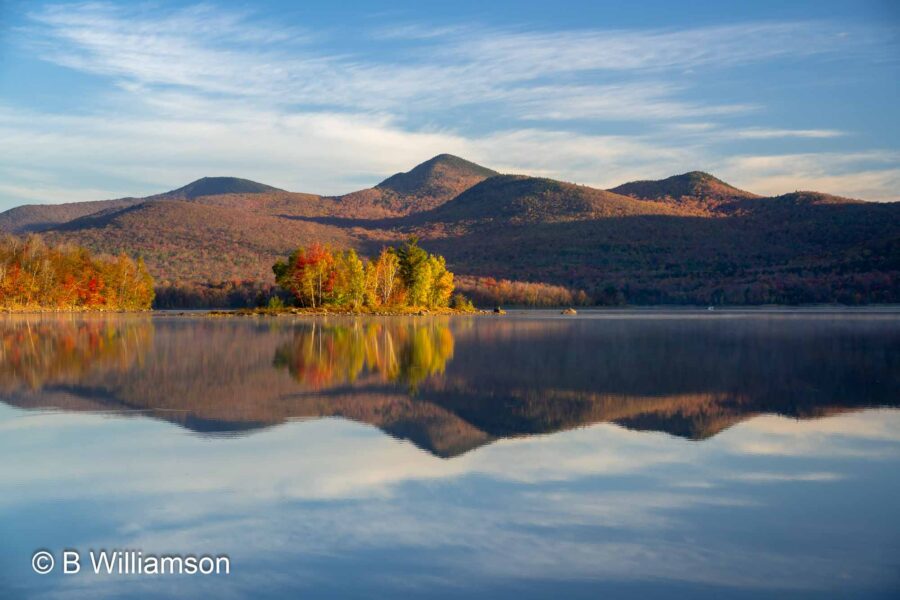 Lefferts Pond in southwestern Vermont