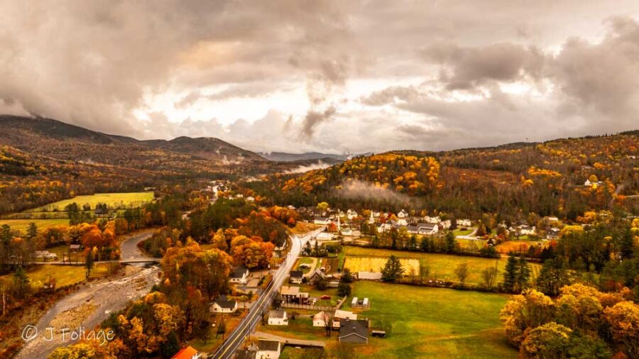 Warren New Hampshire from my drone