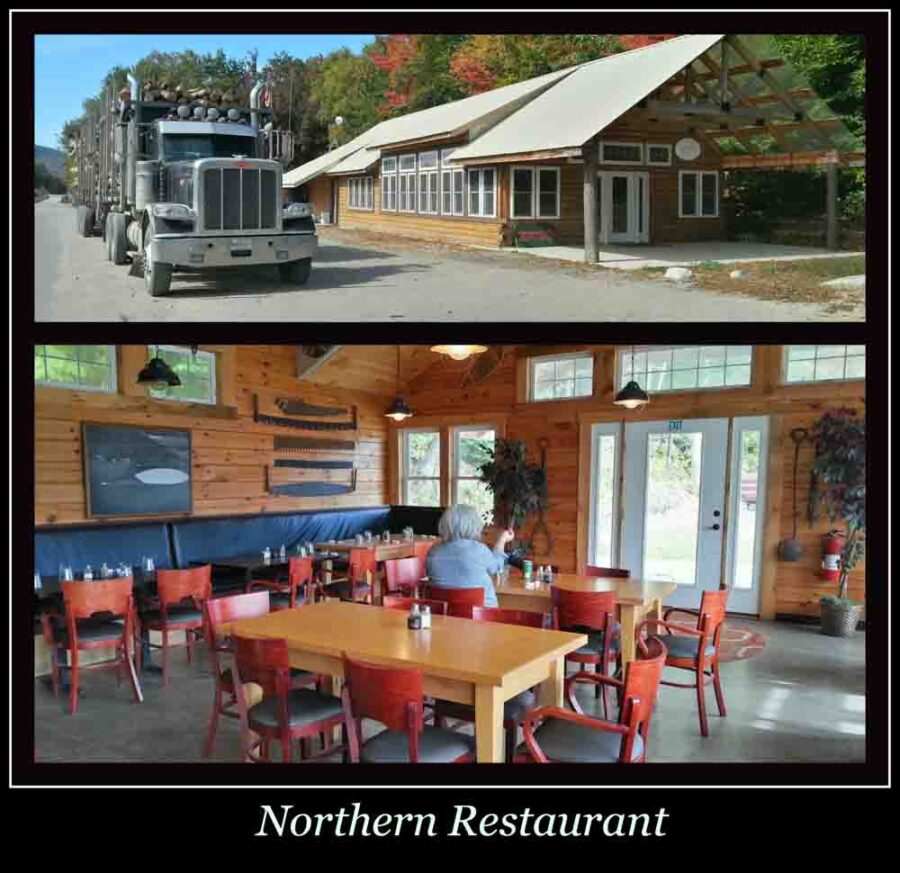The Northern Restaurant on the Gold Road at the Abol Bridge near Katahdin Maine